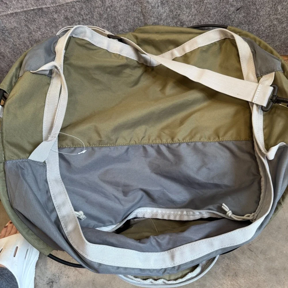 Kelty Camp Hauler 2 Basecamp Organizer Tote Compactible Bag Duffel Green Gray